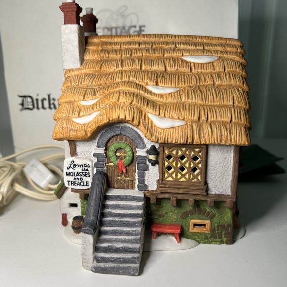 Department 56 Dickens Village Series "Lomas LTD. Molasses" #58084 (Tested) - Picture 1 of 14